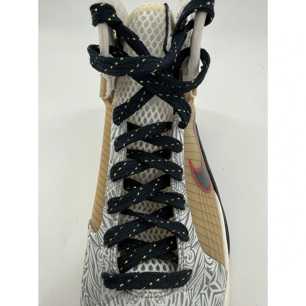 Nike Hyperdunk OG 2016 United We Rise Mens 9.5 Gold Silver Basketball Shoes